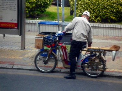 アモイ掃除バイクP1150213
